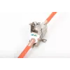 DIGITUS Acoplador de terminación de campo CAT6A, 500 MHz para AWG 22-26, diseño Keystone totalmente apantallado, 26x35x80 mm