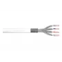 DIGITUS Cable de instalación Cat 7 S/FTP, 305 m, AWG 26/1, simplex, blanco