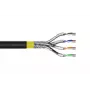DIGITUS Cable de instalación - CAT 7A - S/FTP - AWG 22/1 simplex - 500m - amarillo - Dca-s1a d1 a1