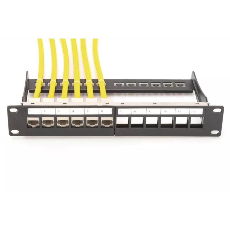 DIGITUS Cable de instalación - Cat 7a - S/FTP - AWG 22/1 simplex - 100 m - amarillo
