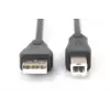DIGITUS Cable USB 2.0 Type-A-B M/m 3m conforme a USB 2.0