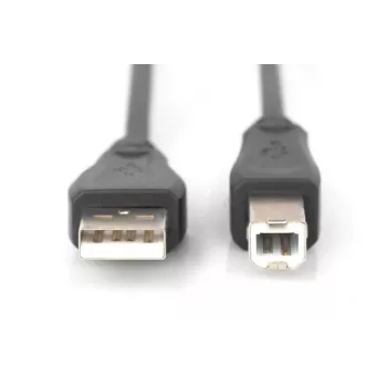 DIGITUS Cable USB 2.0 Type-A-B M/m 3m conforme a USB 2.0