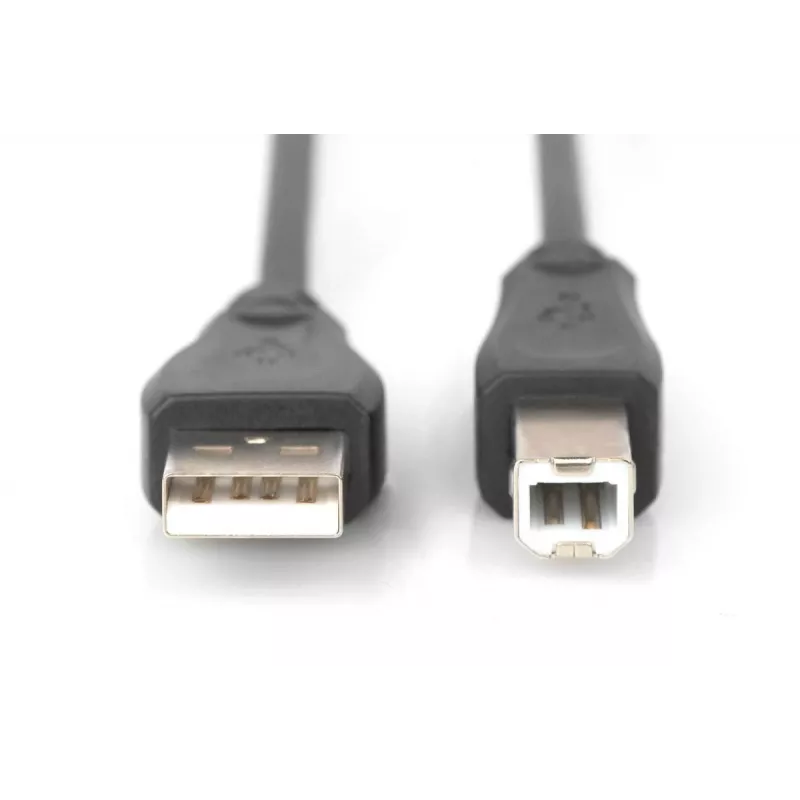 DIGITUS Cable USB 2.0 Type-A-B M/m 3m conforme a USB 2.0