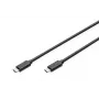 Cable de conexión USB Type-C DIGITUS ASSMANN, Type-C a C macho/macho, 2 m alta velocidad negro