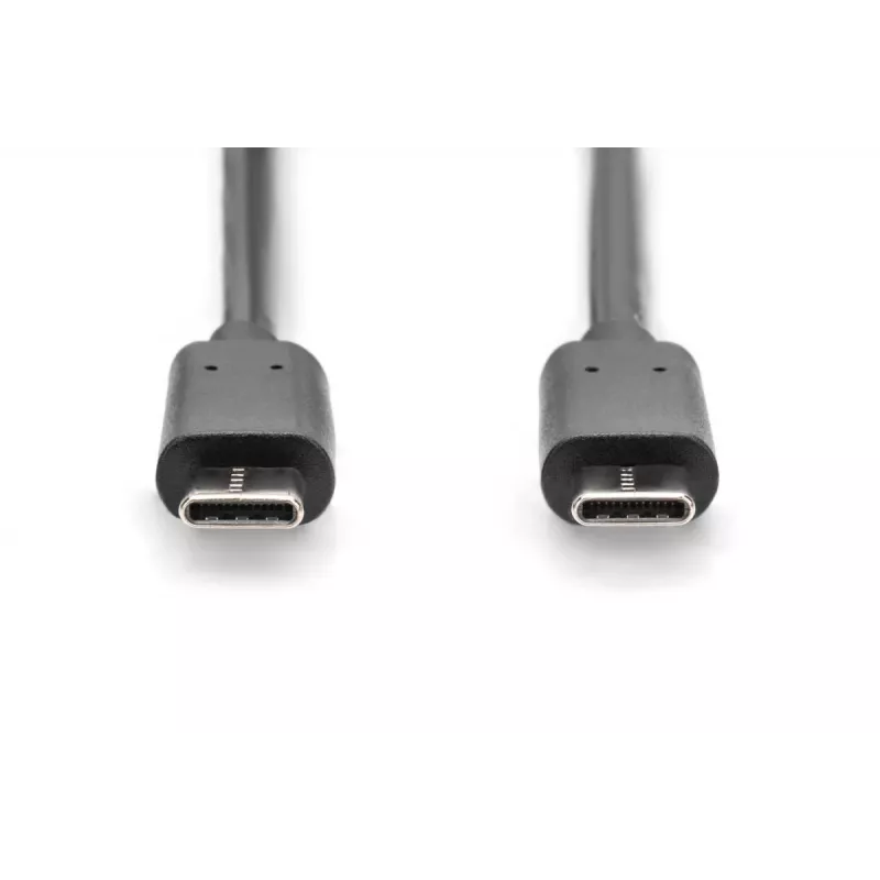 Cable de conexión USB Type-C DIGITUS ASSMANN, Type-C a C macho/macho, 3 m alta velocidad negro