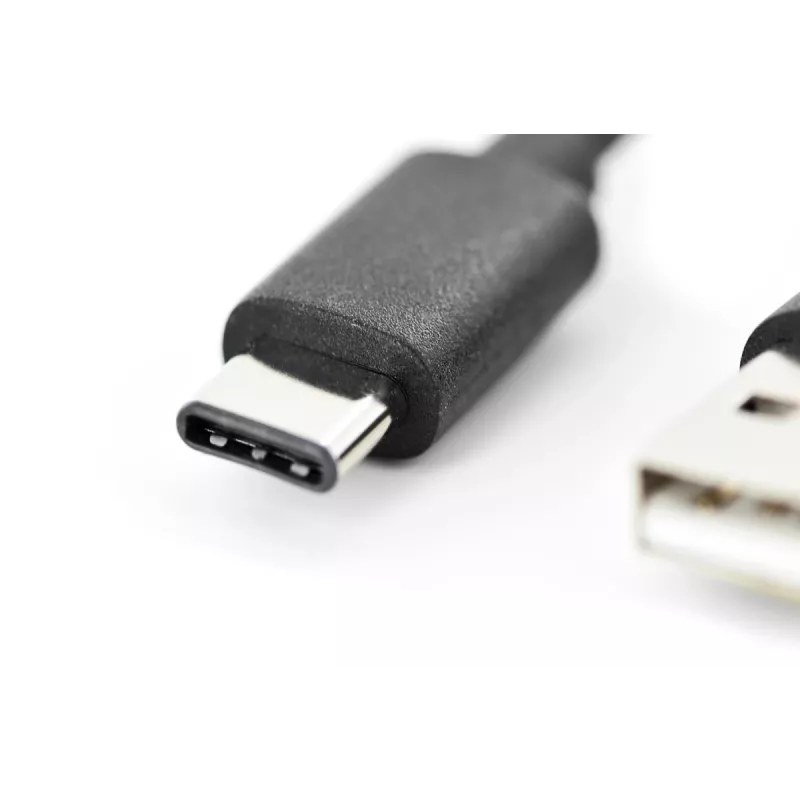 Cable de conexión USB Type-C DIGITUS ASSMANN, Type-C a A macho/macho, 2 m 3A, 480MB, versión 2.0, negro