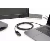 Cable adaptador USB Type-C DIGITUS, Type-C a DP macho/macho, 2 m 4K/60 Hz, 32,4 Gbit/s, CE, negro