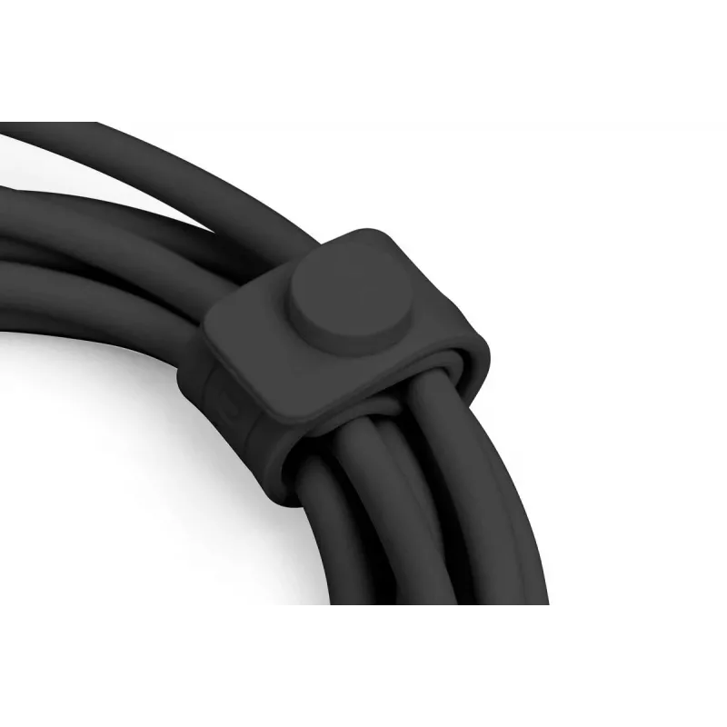 Cable de carga de silicona USB DIGITUS USB-A - Lightning USB 2.0 12W - 50cm negro