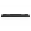 Placa de guiado de cables de 10 pulgadas DIGITUS, 0,5HE, cepillo para cables, 22 x 254 x 12 mm, negro