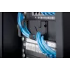 Panel de gestión de cables de 10 pulgadas DIGITUS 1HE 3x anillos para cables negro