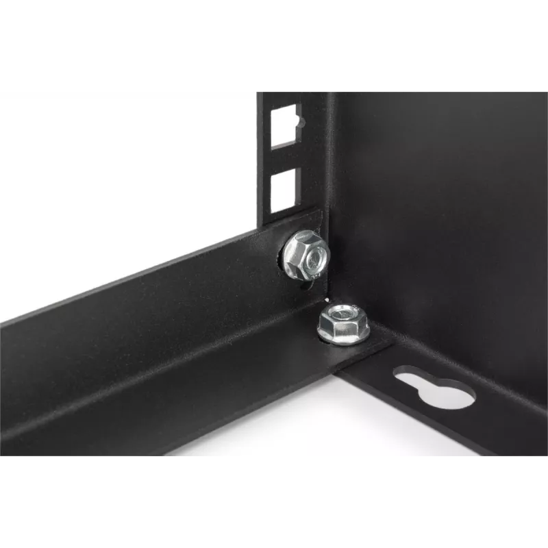 Soporte de montaje en pared Digitus de 19 pulgadas 4U negro