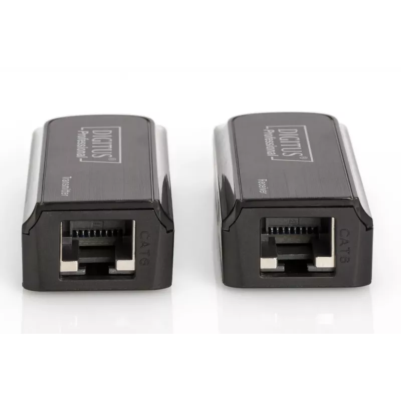 Set extensor Mini HDMI DIGITUS, Full HD 50m CAT6/6A/7, alimentación mediante cable Micro-USB, negro