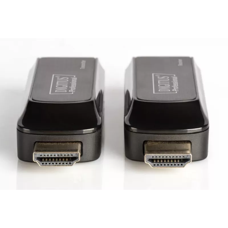 Set extensor Mini HDMI DIGITUS, Full HD 50m CAT6/6A/7, alimentación mediante cable Micro-USB, negro
