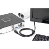 Cable de conexión HDMI Premium High Speed DIGITUS, Type-A macho/macho, 3m con Ethernet, Ultra HD 60p, negro