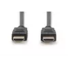 Cable de conexión HDMI Premium High Speed DIGITUS, Type-A macho/macho, 3m con Ethernet, Ultra HD 60p, negro