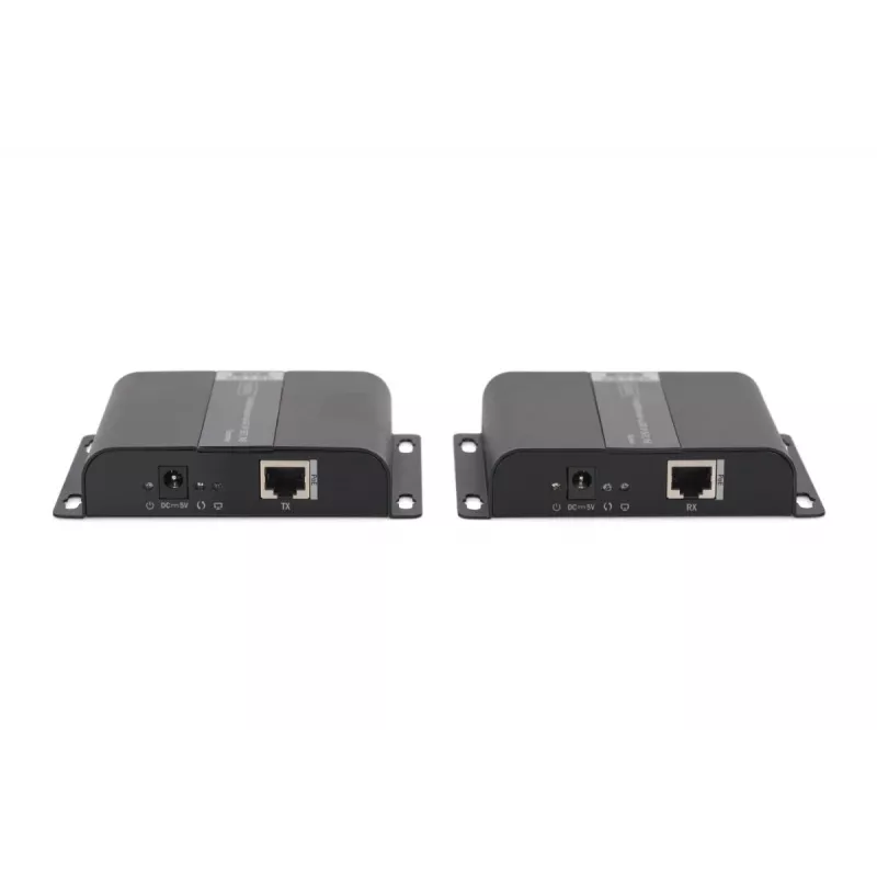 Set extensor HDMI 4K DIGITUS over IP/CAT 5, 6 (120 m) totalmente alimentado por POE, UHD 4K/30Hz