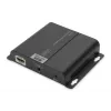 Extensor HDMI 4K DIGITUS, unidad receptora over IP/CAT 5, 6 (120 m), alimentado por PoE
