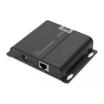 Extensor HDMI 4K DIGITUS, unidad receptora over IP/CAT 5, 6 (120 m), alimentado por PoE