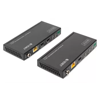 Set extensor HDBaseT HDMI DIGITUS 150m 4K/60Hz 18 Gbps YUV 444 HDR