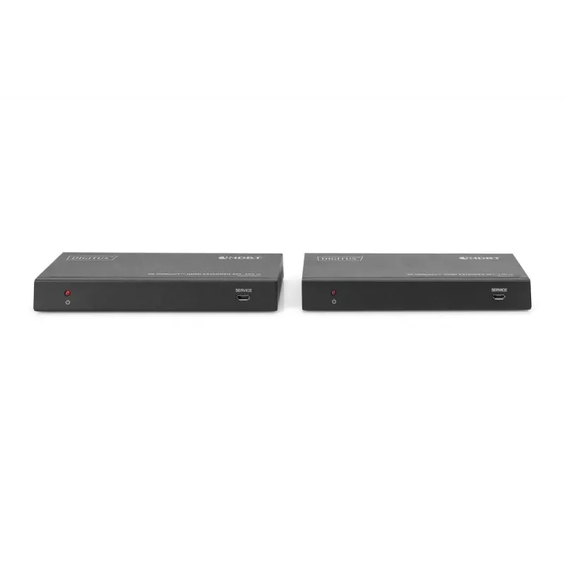 DIGITUS DS-55508 kit extensor HDMI 4K HDBaseT, 150 m, 4K/60Hz, 18 Gbps, YUV 4:4:4, HDR, PoC, RS-232, IR