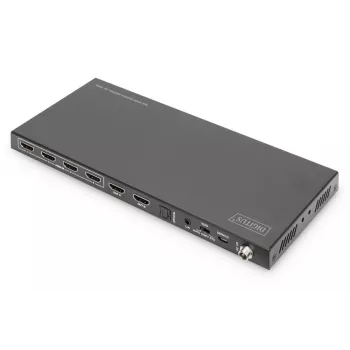Conmutador matriz HDMI 4x 2 DIGITUS 4K/60Hz escalador EDIDARC HDCP 2.2 18 Gbps
