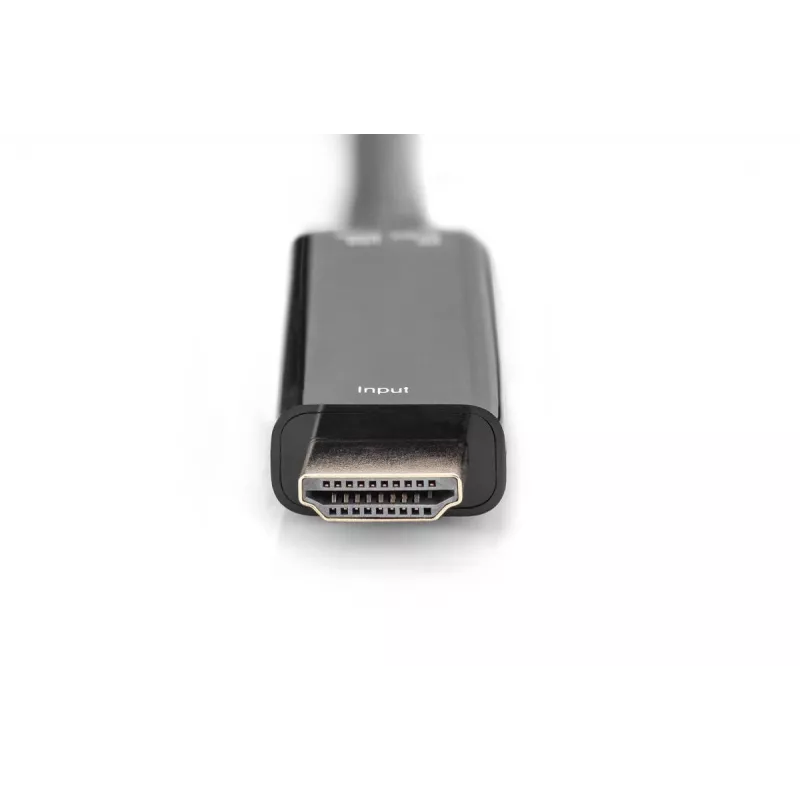 Adaptador HDMI 4K Digitus HDMI a DisplayPort 0,2 m HDMI Type-A USB