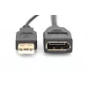 Adaptador HDMI 4K Digitus HDMI a DisplayPort 0,2 m HDMI Type-A USB