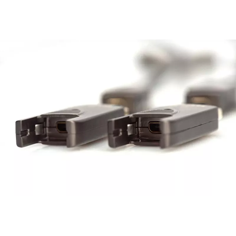 Cable de fibra híbrida AOC HDMI 4K DIGITUS con conector desmontable, 30 m