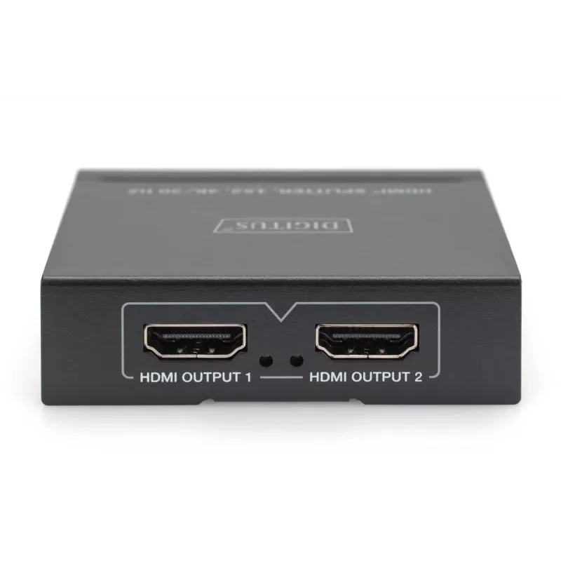 Splitter HDMI 4K DIGITUS. 1x 2 4K/30Hz. negro