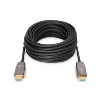 Cable de fibra híbrida AOC HDMI DIGITUS, Type-A macho/macho, 20 m UHD 8K@60Hz, CE, negro