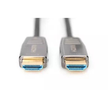 Cable de fibra híbrida AOC HDMI DIGITUS, Type-A macho/macho, 20 m UHD 8K@60Hz, CE, negro