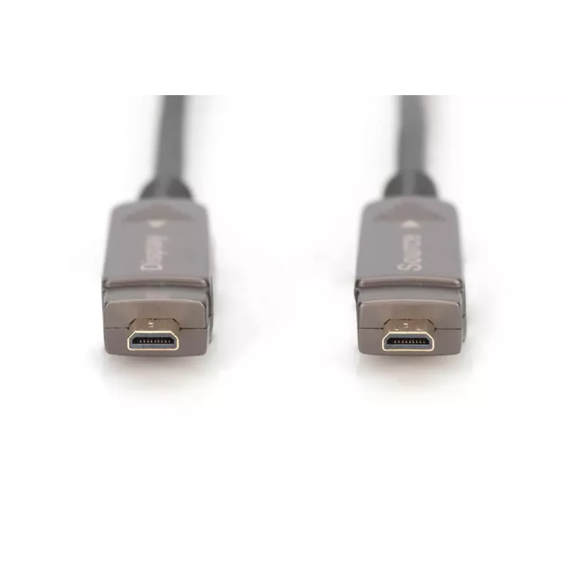 Cable de fibra híbrida AOC HDMI 4K DIGITUS con conector desmontable, 20 m