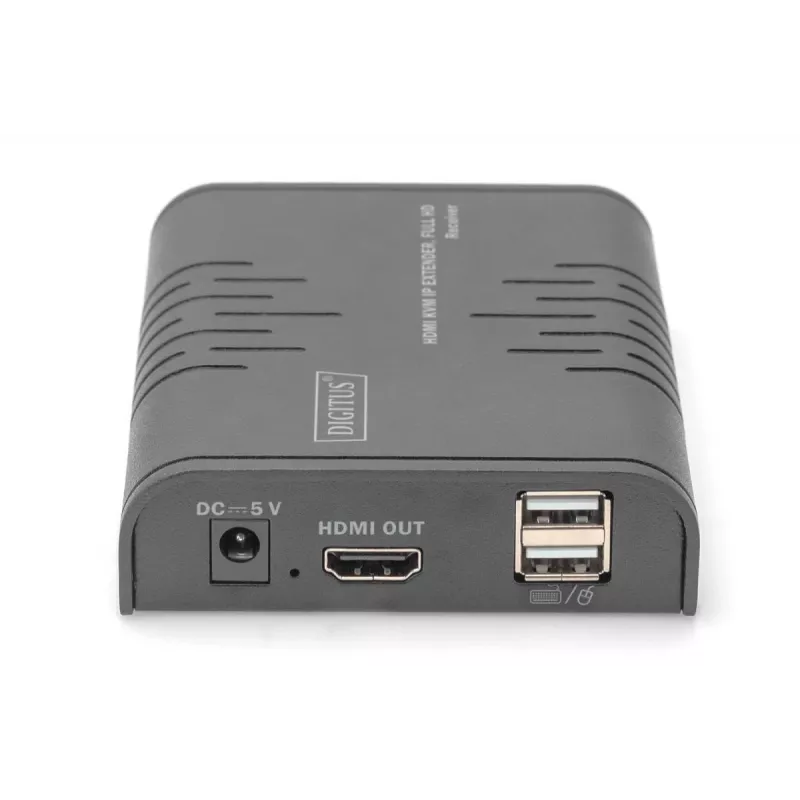 Extensor KVM IP DIGITUS, unidad receptora (RX) para DS-55529