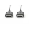 Cable de conexión HDMI High Speed DIGITUS, Type-A, HighFlex macho/macho, 2,0 m, 4K Ultra HD@30Hz, activo, CE, oro negro