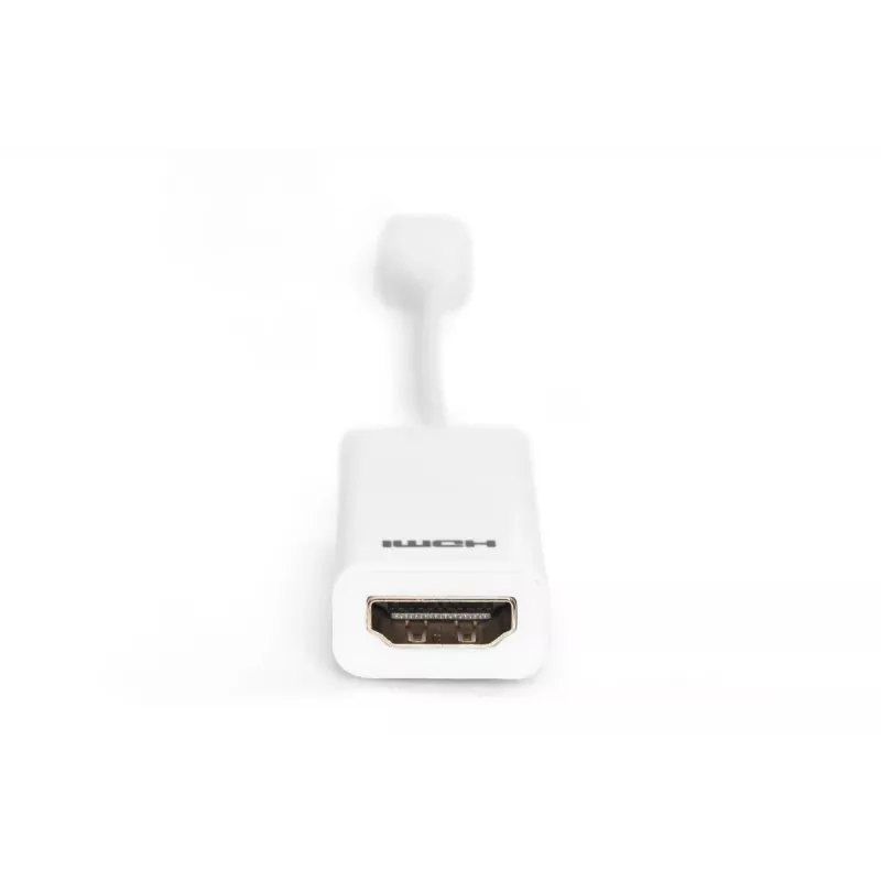 Cable adaptador DisplayPort DIGITUS ASSMANN, Mini DP - HDMI tipo A M/H, 15 cm compatible con DP 1.1a, CE blanco