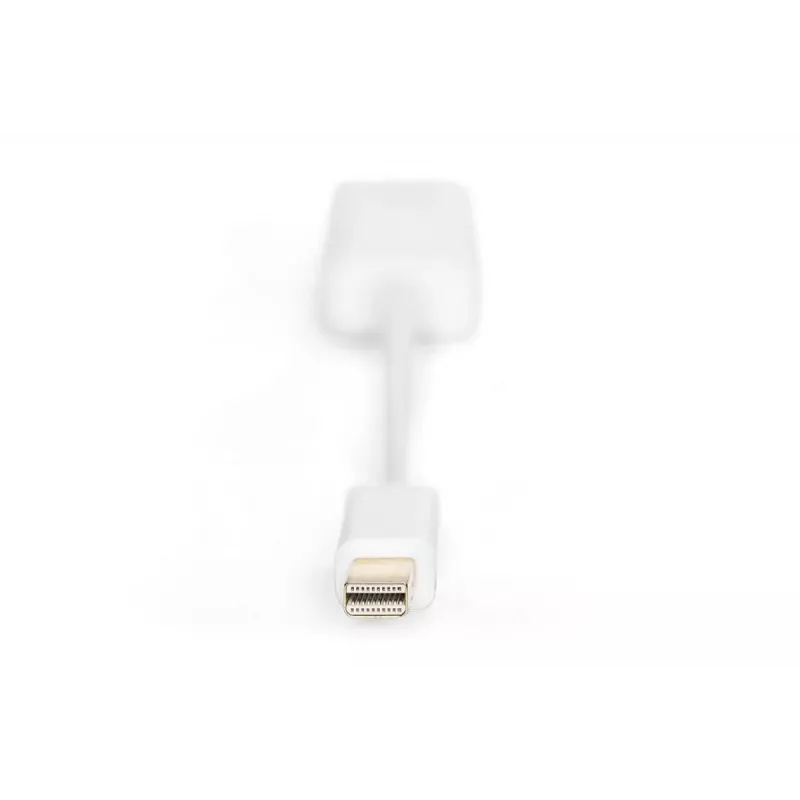 Cable adaptador DisplayPort DIGITUS ASSMANN, Mini DP - HDMI tipo A M/H, 15 cm compatible con DP 1.1a, CE blanco