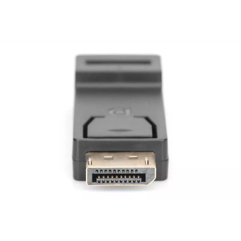 Adaptador DisplayPort DIGITUS, DP - HDMI tipo A M/H, con bloqueo, DP 1.1a, Full HD, CE negro