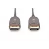 Cable de conexión de fibra óptica híbrida AOC DisplayPort DIGITUS M/M UHD 8K@60Hz, CE, negro 10 m