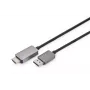 Cable adaptador Digitus DB-340305-018-S de DisplayPort a HDMI tipo A, 8K, 1,8 m, negro