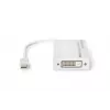 DIGITUS DB-340509-002-W adaptador de Mini DisplayPort a DisplayPort/HDMI/DVI, 1080p/60 Hz, 0,2 m, blanco