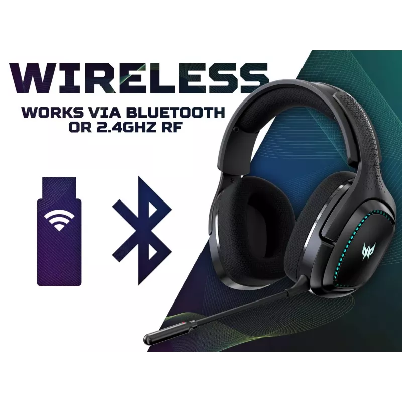 Auriculares ACER Predator Galea 550 - Estéreo - Bluetooth