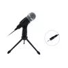 Micrófono de mesa Equip Mini Desk, micrófono de mesa, -30 dB, 30 - 16000 Hz, 2200 Ω, con cable, 3,5 mm (1/8