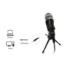 Micrófono de mesa Equip Mini Desk, micrófono de mesa, -30 dB, 30 - 16000 Hz, 2200 Ω, con cable, 3,5 mm (1/8