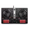 Scratcher de vinilo Hercules INPULSE 300 MK2 negro, rojo