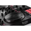 Scratcher de vinilo Hercules INPULSE 300 MK2 negro, rojo