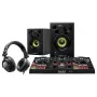 Sistema de vinilo digital (DVS) Hercules DJLearning Kit Scratcher negro