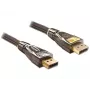 Cable DisplayPort DeLOCK 82771 2 m negro marrón