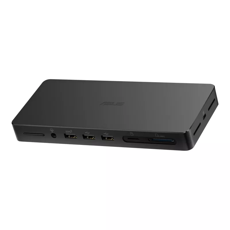 Docking station ASUS DC500 Thunderbolt 4 Triple 4K, 150W PD, 3 pantallas, 2x HDMI 2.1, 2x USB-A, 2x USB2.0, RJ-45, MicroSD