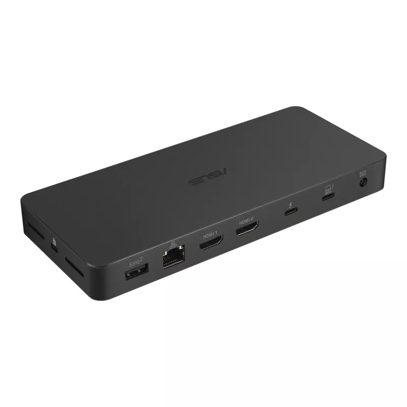 Docking station ASUS DC500 Thunderbolt 4 Triple 4K, 150W PD, 3 pantallas, 2x HDMI 2.1, 2x USB-A, 2x USB2.0, RJ-45, MicroSD