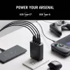 ASUS ROG 140W USB-C GaN universal negro AC carga rápida interior
